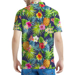 Aloha Hawaii Tropical Pattern Print Men's Polo Shirt