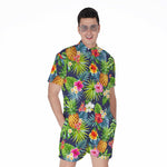 Aloha Hawaii Tropical Pattern Print Men's Rompers