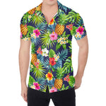 Aloha Hawaii Tropical Pattern Print Men's Shirt