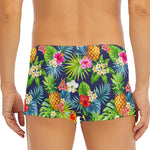 Aloha Hawaii Tropical Pattern Print Men's Short Boxer Briefs