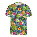 Aloha Hawaii Tropical Pattern Print Men's Sports T-Shirt