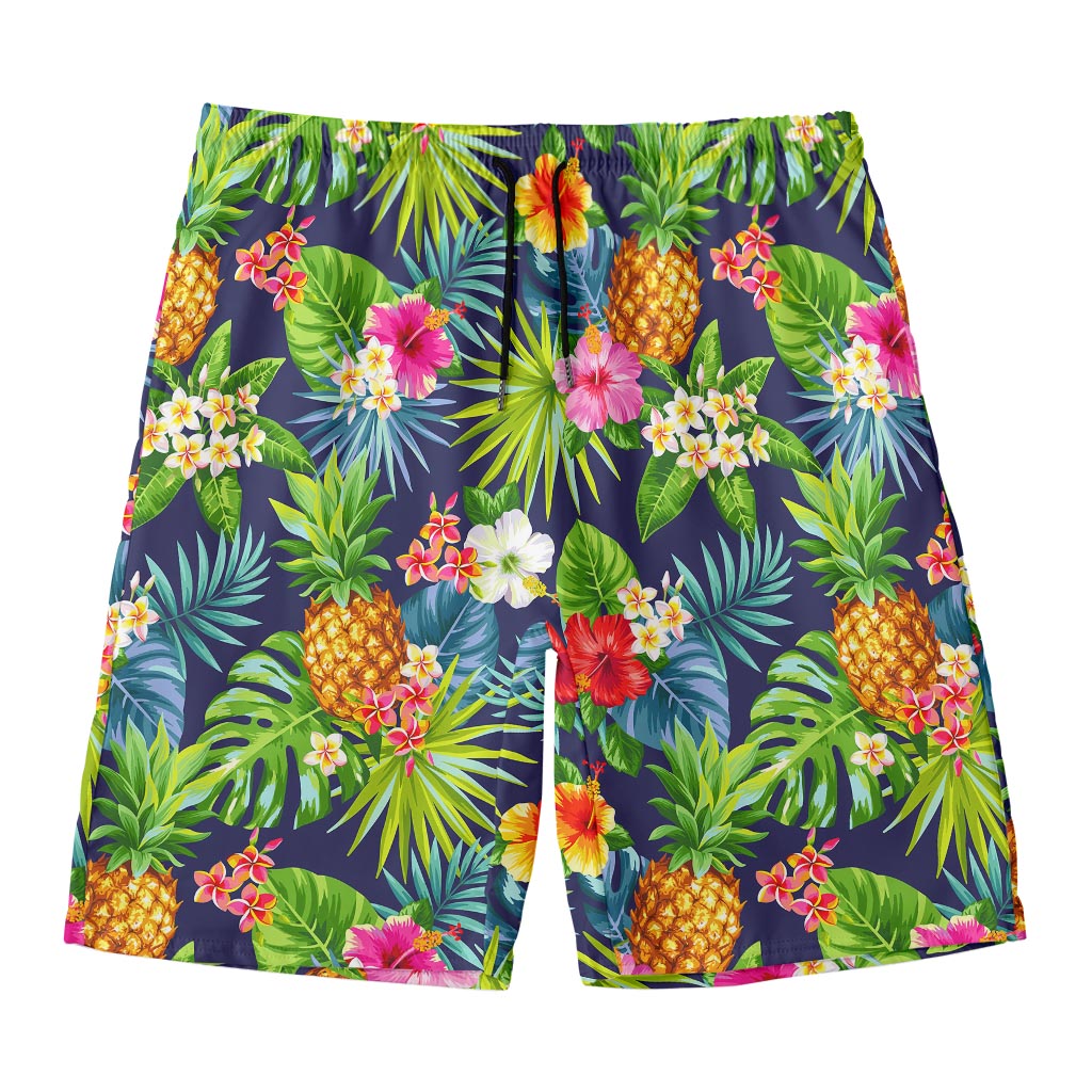 Aloha Hawaii Tropical Pattern Print Men's Swim Trunks