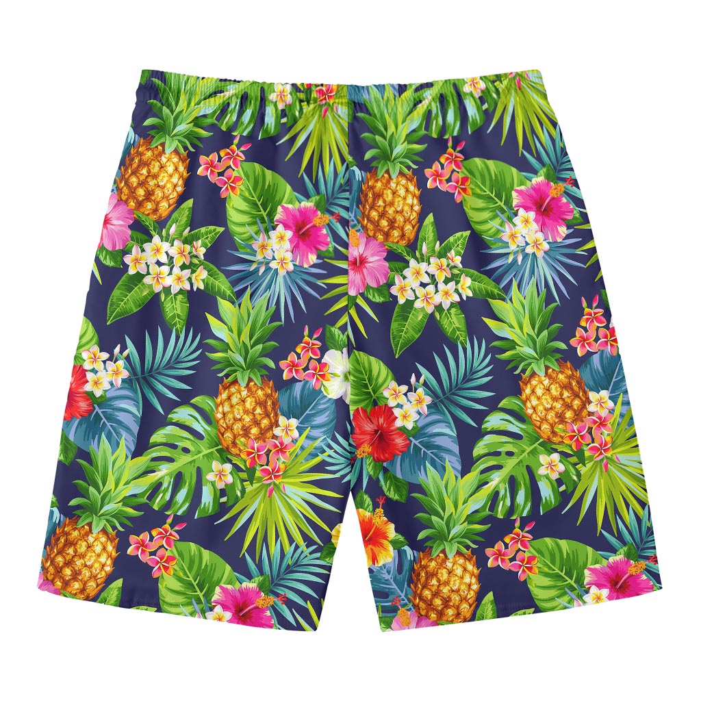 Aloha Hawaii Tropical Pattern Print Men's Swim Trunks