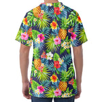 Aloha Hawaii Tropical Pattern Print Men's Velvet T-Shirt