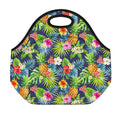 Aloha Hawaii Tropical Pattern Print Neoprene Lunch Bag