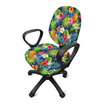 Aloha Hawaii Tropical Pattern Print Office Chair Cover