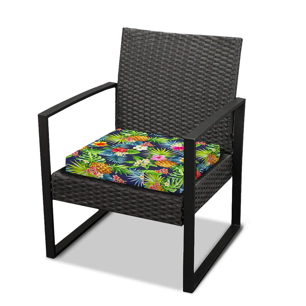 Aloha Hawaii Tropical Pattern Print Outdoor Seat Cushion Cover