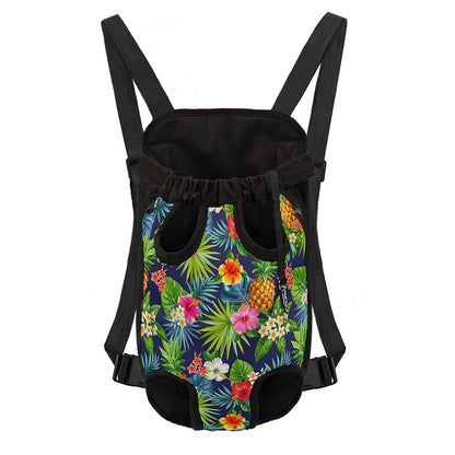 Aloha Hawaii Tropical Pattern Print Pet Carrier Backpack