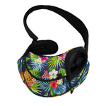 Aloha Hawaii Tropical Pattern Print Pet Sling Carrier