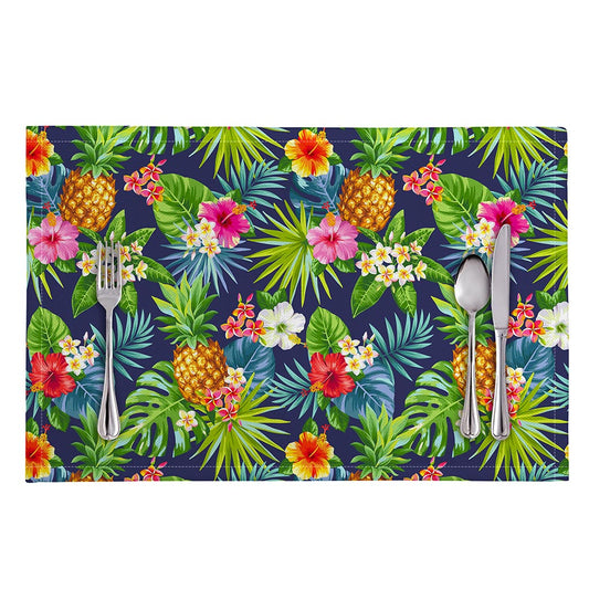 Aloha Hawaii Tropical Pattern Print Placemat