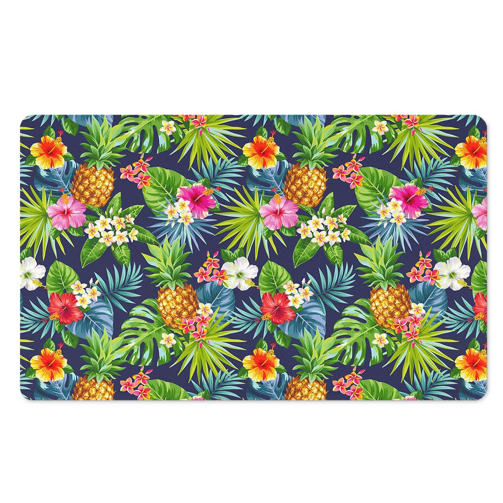 Aloha Hawaii Tropical Pattern Print Polyester Doormat