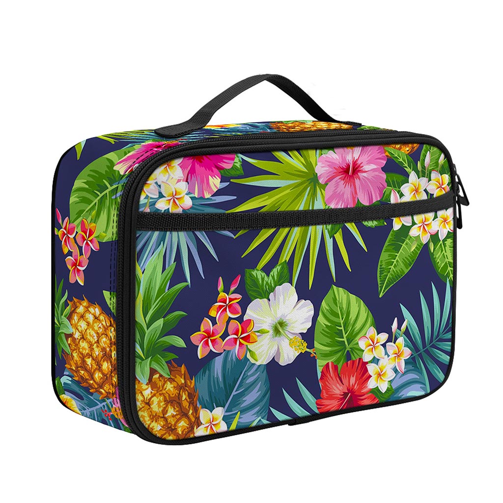 Aloha Hawaii Tropical Pattern Print Portable Lunch Bag