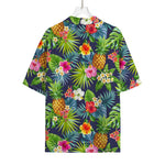 Aloha Hawaii Tropical Pattern Print Rayon Hawaiian Shirt