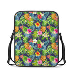 Aloha Hawaii Tropical Pattern Print Rectangular Crossbody Bag
