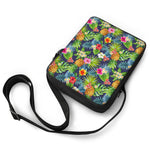 Aloha Hawaii Tropical Pattern Print Rectangular Crossbody Bag