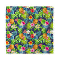 Aloha Hawaii Tropical Pattern Print Silk Bandana
