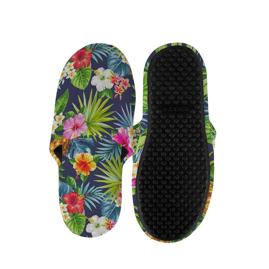 Aloha Hawaii Tropical Pattern Print Slippers