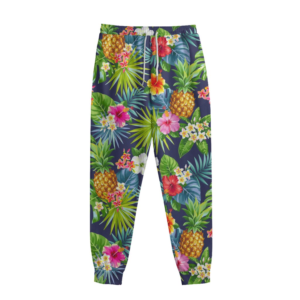 Aloha Hawaii Tropical Pattern Print Sweatpants