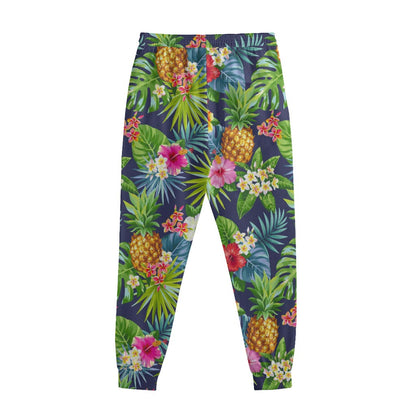 Aloha Hawaii Tropical Pattern Print Sweatpants