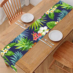 Aloha Hawaii Tropical Pattern Print Table Runner