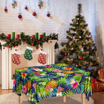 Aloha Hawaii Tropical Pattern Print Tablecloth