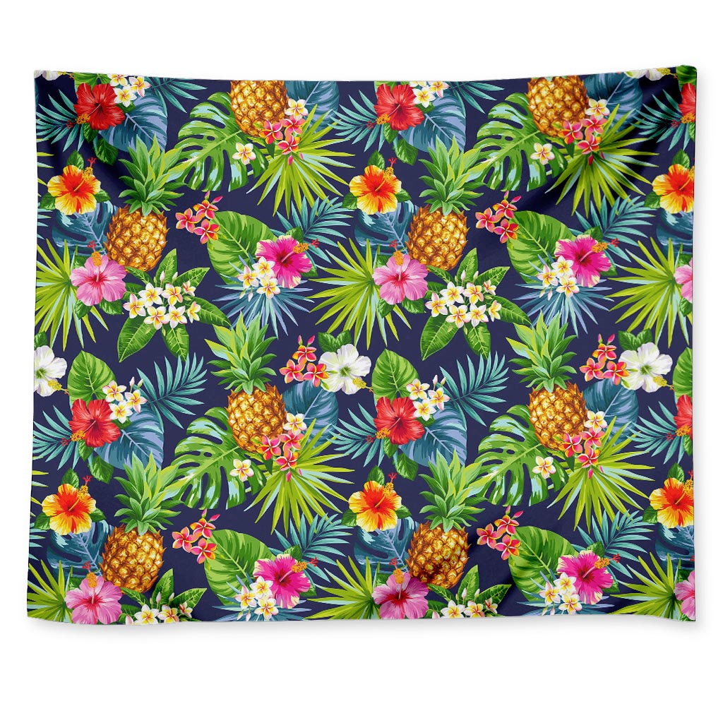 Aloha Hawaii Tropical Pattern Print Tapestry