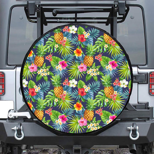 Aloha Hawaii Tropical Pattern Print Tire Cover
