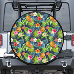 Aloha Hawaii Tropical Pattern Print Tire Cover