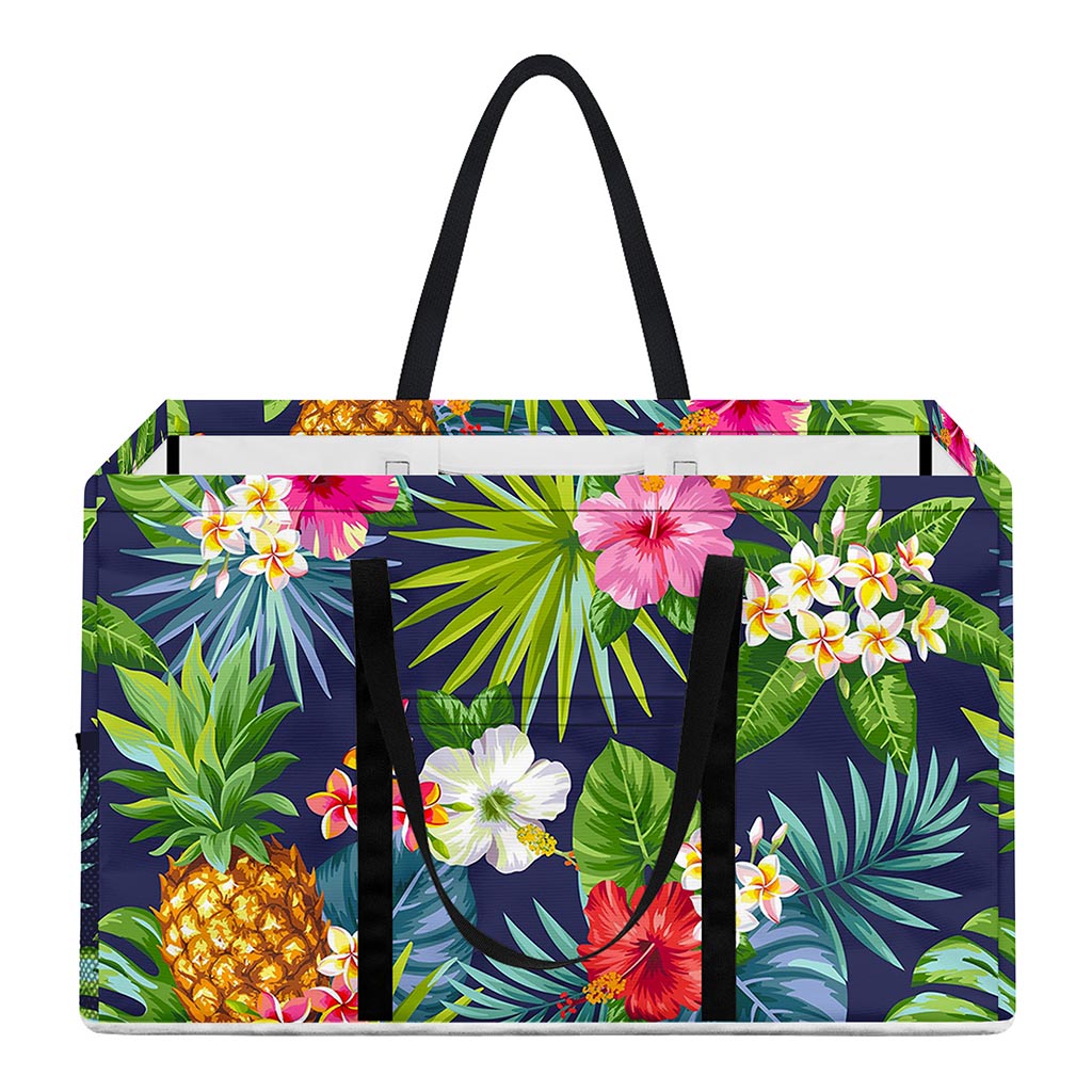 Aloha Hawaii Tropical Pattern Print Utility Tote Bag