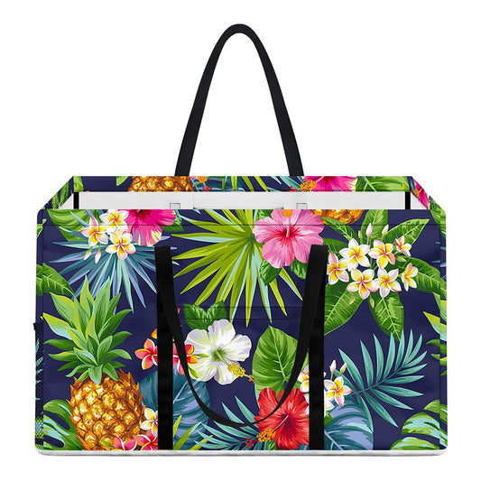 Aloha Hawaii Tropical Pattern Print Utility Tote Bag