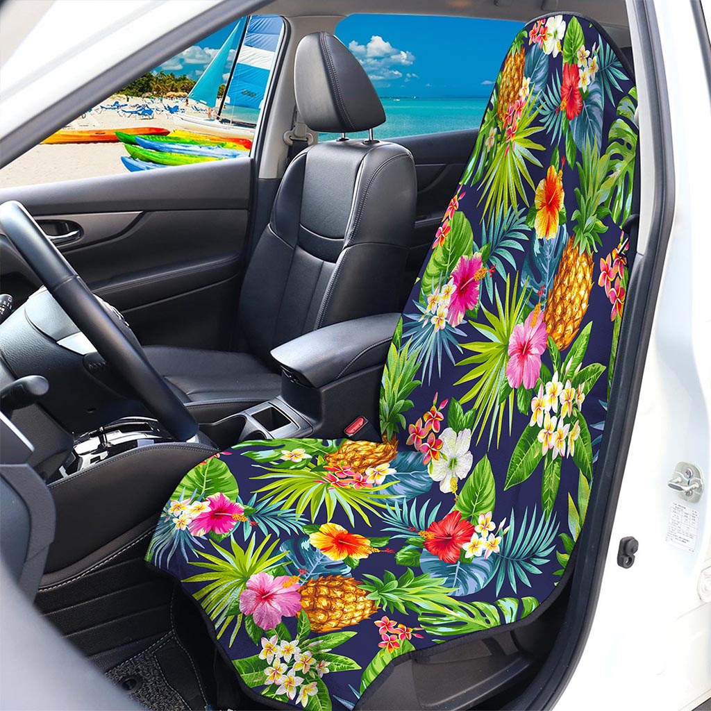 Aloha Hawaii Tropical Pattern Print Waterproof Car Seat Cover