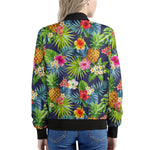 Aloha Hawaii Tropical Pattern Print Women's Bomber Jacket