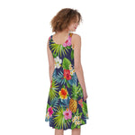 Aloha Hawaii Tropical Pattern Print Women's Sleeveless Dress