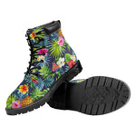 Aloha Hawaii Tropical Pattern Print Work Boots