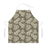 Aloha Hawaiian Camo Flower Pattern Print Adjustable Apron