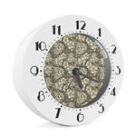Aloha Hawaiian Camo Flower Pattern Print Alarm Clock