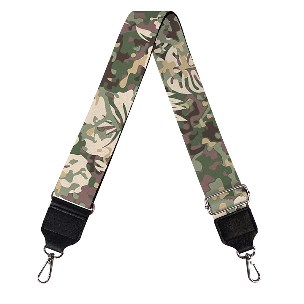 Aloha Hawaiian Camo Flower Pattern Print Bag Strap