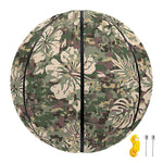 Aloha Hawaiian Camo Flower Pattern Print Basketball