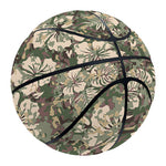 Aloha Hawaiian Camo Flower Pattern Print Basketball