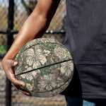 Aloha Hawaiian Camo Flower Pattern Print Basketball