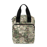 Aloha Hawaiian Camo Flower Pattern Print Bible Tote Bag