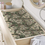 Aloha Hawaiian Camo Flower Pattern Print Changing Pad Cover