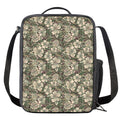 Aloha Hawaiian Camo Flower Pattern Print Crossbody Lunch Bag
