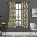 Aloha Hawaiian Camo Flower Pattern Print Grommet Curtain Panels
