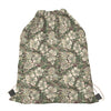 Aloha Hawaiian Camo Flower Pattern Print Drawstring Bag