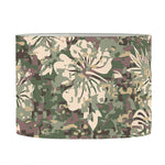 Aloha Hawaiian Camo Flower Pattern Print Drum Lamp Shade