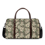 Aloha Hawaiian Camo Flower Pattern Print Duffle Bag