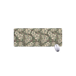 Aloha Hawaiian Camo Flower Pattern Print Extended Mouse Pad