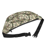 Aloha Hawaiian Camo Flower Pattern Print Fanny Pack