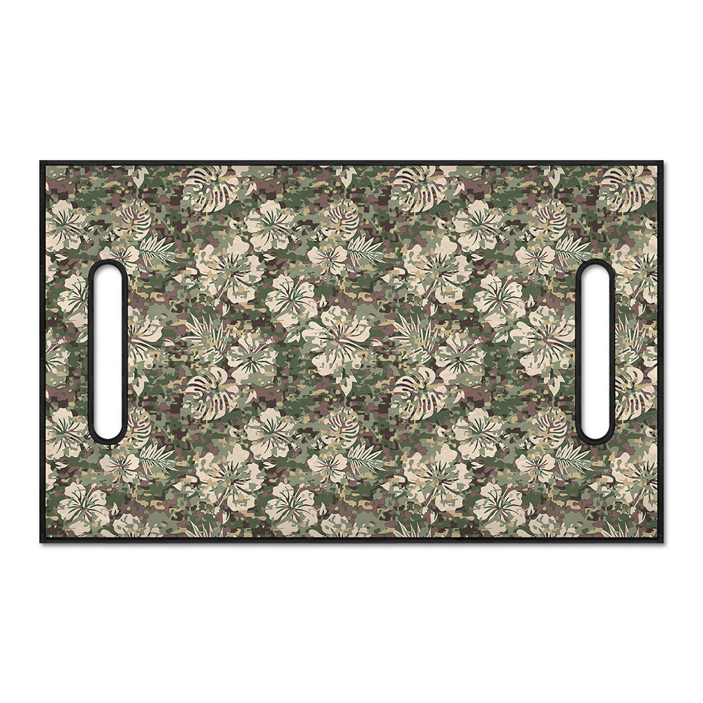 Aloha Hawaiian Camo Flower Pattern Print Golf Cart Seat Cover
